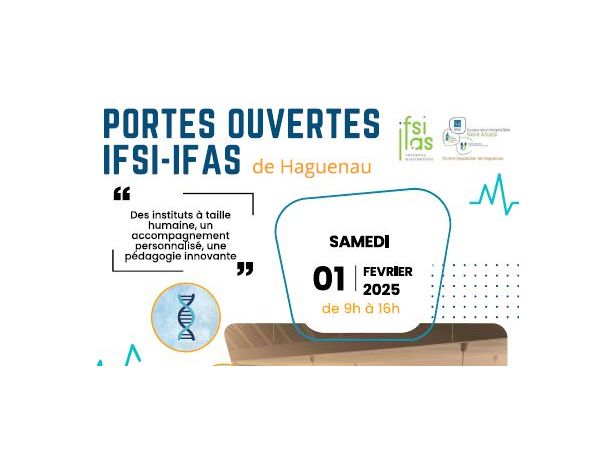 Journée Portes Ouvertes 2025  de l'IFSI - IFAS de Haguenau