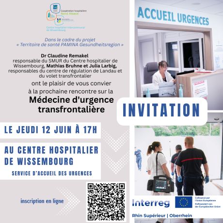 Rencontre sur la Médecine d'urgence transfrontalière. Rencontre sur la Médecine d'urgence transfrontalière.